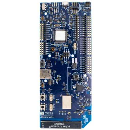 Komunikační a bezdrátový vývojový nástroj pro Bluetooth Low Energy, Mobilní IoT, NFC nRF9160 LTE-M, NB-IoT, GPS, BLE