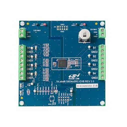 IO výkonového spínače Si83404AAA-KIT, řada: Si834X 4 125 °C Povrch, počet kolíků: 10 kolíkový Skyworks Solutions Inc