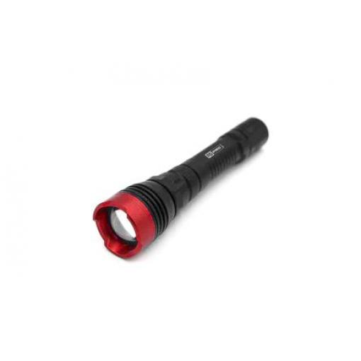 Kapesní svítilna, rozsah: RSPRO-F20, typ žárovky: LED, svítivost: 250 lm, IPX4 Černá, Červená Nikl-kovový hydrid,