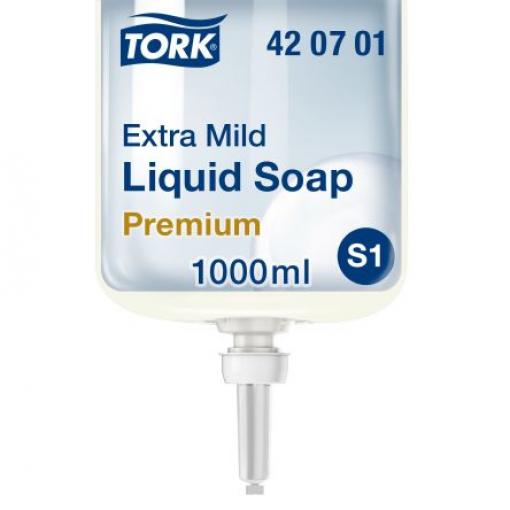 Tork, vůně: Neparfémované, 1 L Certifikace ECARF