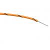 Zapojovací vodič plocha průřezu 0,2 mm², typ kabelu: Jednožilový, prameny vodičů: 7/0,2 mm, Černá/Oranžová, 1 kV AC