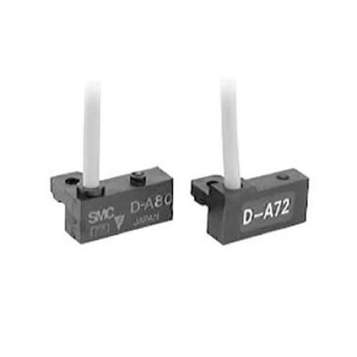 Automatický spínač, řada: A72, A73, A80, 2vodičový kabel s otevřeným koncem, Přímá, NC 24 V dc Indikátor LED, Jazýčkové