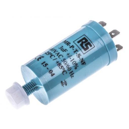 Vrstvové kondenzátory, řada: MRP440 3 μF ±10 % 440 V ac, Šroubová svorka RS PRO