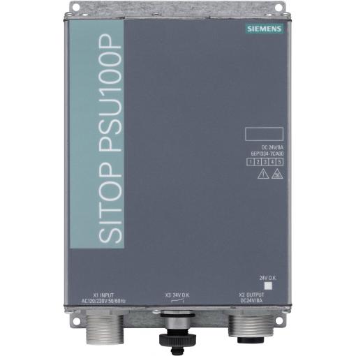 Siemens 6EP13347CA00 síťový zdroj na DIN lištu 24 V/DC 8 A 192 W Počet výstupů:1 x Obsah 1 ks
