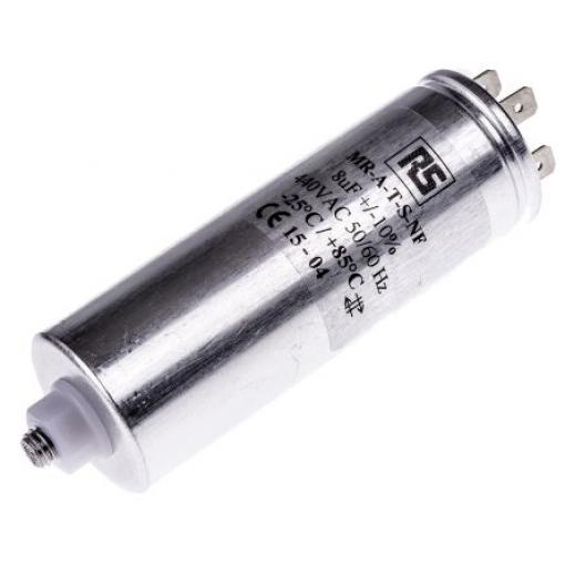 Vrstvové kondenzátory, řada: MRA440 8 μF ±10 % 440 V ac, Šroubová svorka RS PRO