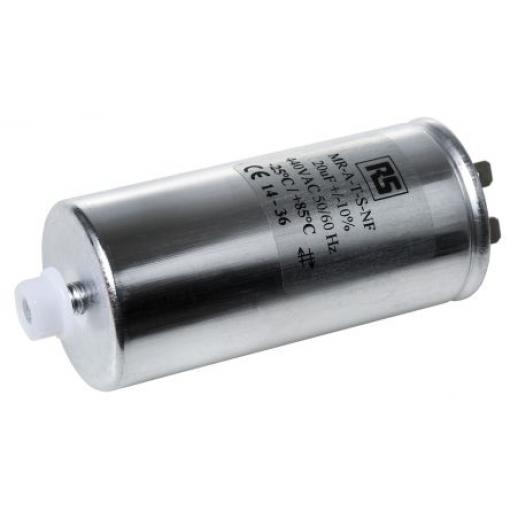 Vrstvové kondenzátory, řada: MRA440 20 μF ±10 % 440 V ac, Šroubová svorka RS PRO