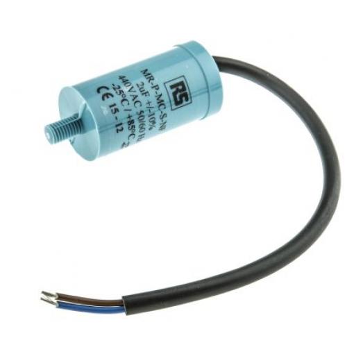 Vrstvové kondenzátory, řada: MRP440 2 μF ±10 % 440 V ac, Šroubová svorka RS PRO
