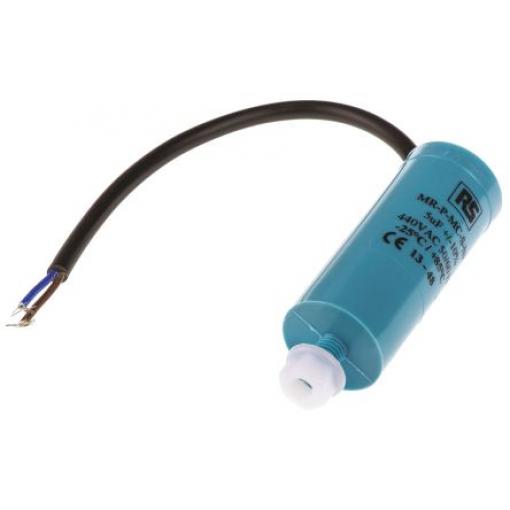 Vrstvové kondenzátory, řada: MRP440 5 μF ±10 % 440 V dc 440 V ac, Šroubová svorka RS PRO