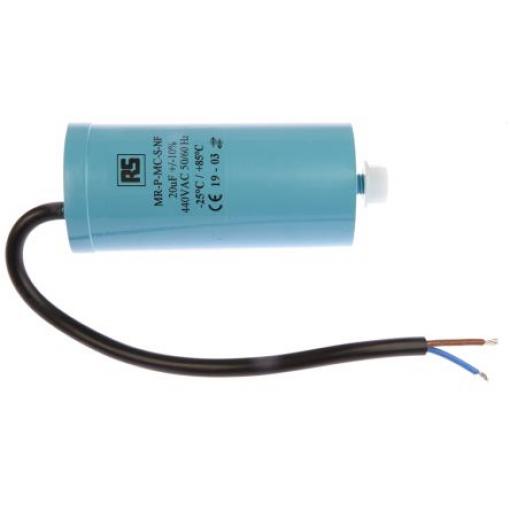 Vrstvové kondenzátory, řada: MRP440 20 μF ±10 % 440 V ac, Šroubová svorka RS PRO