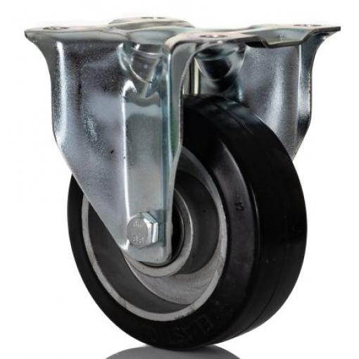 RS PRO Pevný 150 kg 100 mm, Pryž