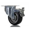 RS PRO Brzděné otočné 150 kg 100 mm, Pryž
