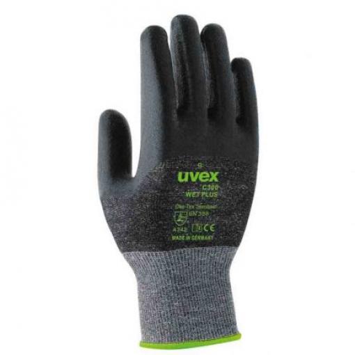 uvex Rukavice odolné proti proříznutí No Černá Ano HPPE, Ano Ano 10 C300 wet Latexová pěna