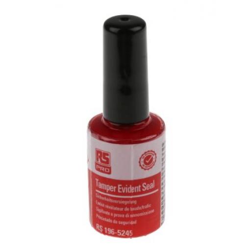Lepidlo na zajištění závitů, Červená, doba tvrzení: 24 hLáhev 15 ml, název: RS Pro Tamper Evident Seal RS PRO