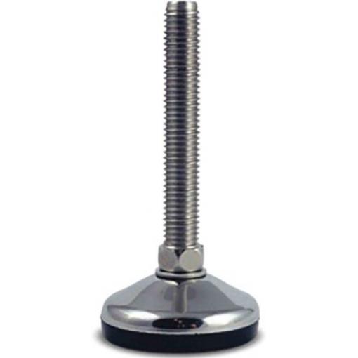 RS PRO M14 50 mm Nerezová ocel Nastavitelná noha 400 kg 10 °