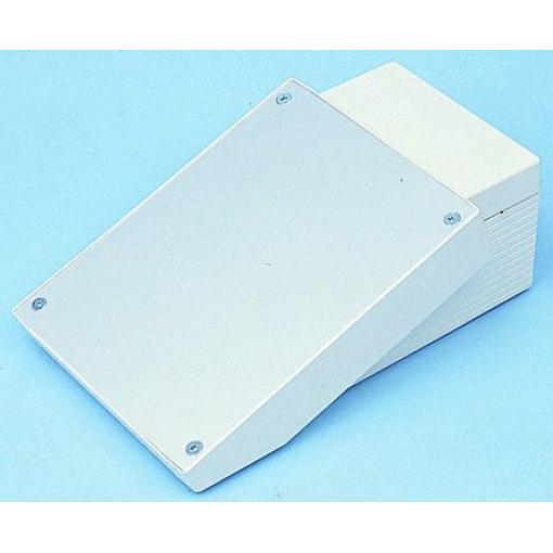 OKW Pouzdro počítače, řada: Datec Zešikmená přední strana Bílá, Šedá ABS 302 mm 101 mm 272 mm