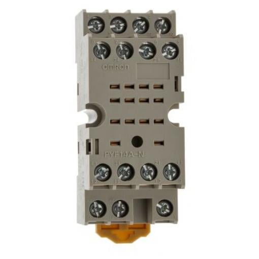 Omron Objímka relé pro My4IN, MY4IN1, MY4IN1-D2, MY4IN-CR, MY4IN-D2, MY4N, MY4N1, MY4N1-D2, MY4N-CR, MY4N-D2, MY4Zin,