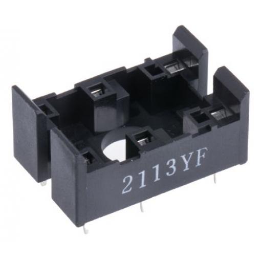 Omron Objímka relé pro G6C(U)-1114P-US-P6C, G6C(U)-1117P-US-P6C, G6C(U)-2114P-US-P6C, G6C(U)-2117P-US-P6C 6 380 V ac G6C