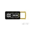TE Connectivity Automobilový konektor, počet kontaktů: 6 barva Šedá, Vnitřní, Kabel, řada: Heavy Duty Sealed Connector
