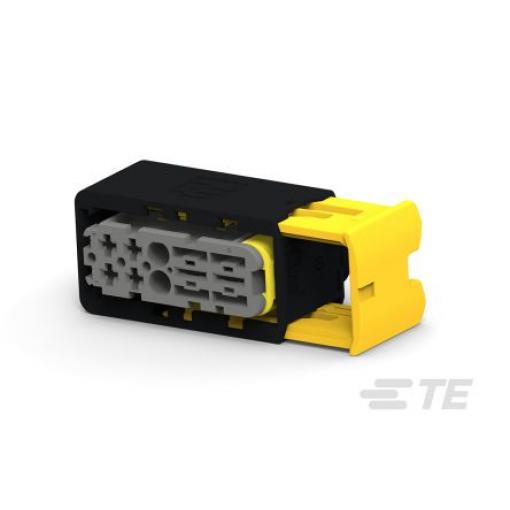 TE Connectivity Automobilový konektor, počet kontaktů: 6 barva Šedá, Vnitřní, Kabel, řada: Heavy Duty Sealed Connector