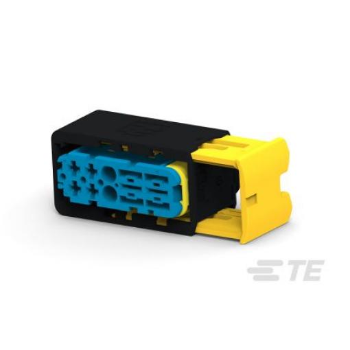 TE Connectivity Automobilový konektor barva Modrá, Vnitřní, Kabel, řada: HDSCS Krimpovací, IP67, IP69K