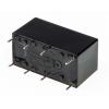 Výkonové relé DPDT Montáž na PCB 5V dc D2n