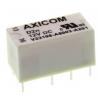 Výkonové relé DPDT Montáž na PCB 12V dc D2n