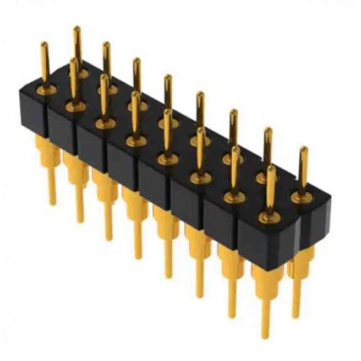 Samtec Kolíkový konektor, řada: BBD, počet kontaktů: 8, počet řad: 2, rozteč: 5.35 mm, Nekrytý