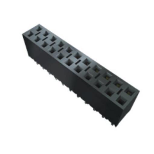 Patice PCB, řada: BCS, orientace těla: Rovný, rozteč: 2.54 mm, počet kontaktů: 24, počet řad: 2, Průchozí otvor