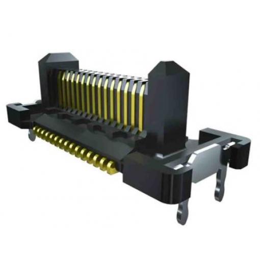 Samtec Konektor PCB, řada: FT5, počet kontaktů: 30, počet řad: 2, rozteč: 0.5 mm, Krytý