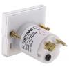 Analogový panelový ampérmetr IS 10992 25 A, výška výřezu: 20.2 mm DC, šířka výřezu: 42.4 mm, přesnost měřicího