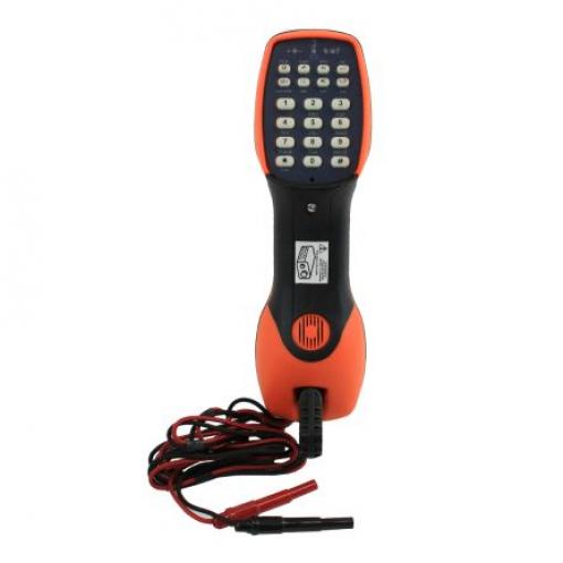 Tempo Tester telefonní linky, Digitální, typ baterie: 9 V alkalická baterie DC, Síť, délka: 9.75 in