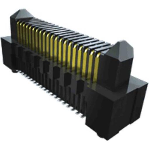 Samtec Konektor PCB, řada: ERM8, Deska-deska, počet kontaktů: 50, počet řad: 2, rozteč: 0.8 mm, orientace těla: Svislé,