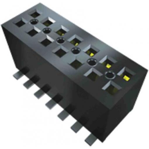 Patice PCB, řada: FLE, orientace těla: Svislé, rozteč: 1.27 mm Deska-deska, počet kontaktů: 6, počet řad: 2, Povrch
