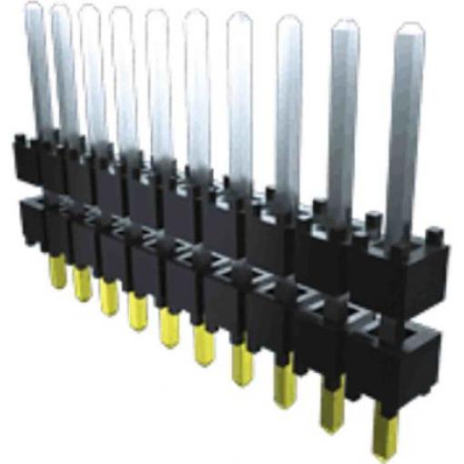 Samtec Kolíkový konektor, řada: DW, Deska-deska, počet kontaktů: 10, počet řad: 1, rozteč: 2.54 mm, orientace těla: