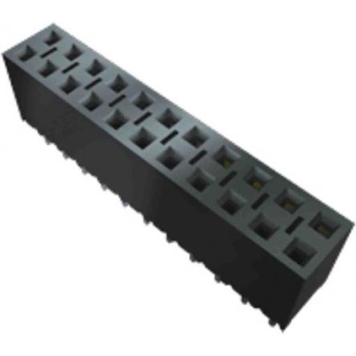Patice PCB, řada: BCS, orientace těla: Svislé, rozteč: 2.54 mm Deska-deska, počet kontaktů: 30, počet řad: 2, Průchozí