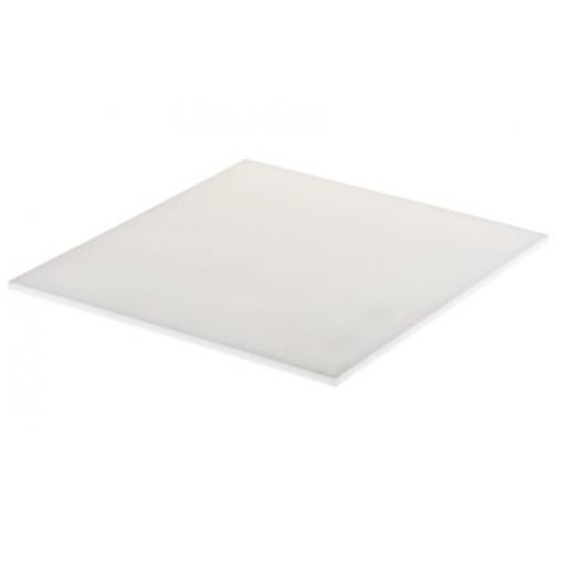 RS PRO Plastová deska, Polytetrafluorethylén barva Bílá, délka: 300 mm, šířka: 300 mm, tloušťka: 6 mm