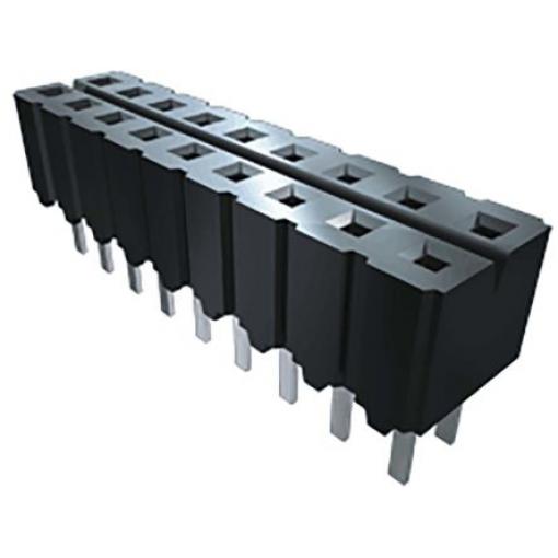 Patice PCB, řada: CES, orientace těla: Rovný, rozteč: 2.54 mm Deska-deska, počet kontaktů: 12, počet řad: 1, Průchozí