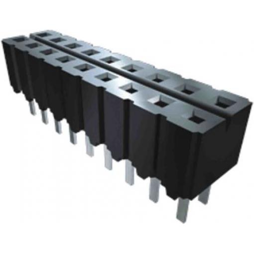 Patice PCB, řada: CES, orientace těla: Svislé, rozteč: 2.54 mm Deska-deska, počet kontaktů: 20, počet řad: 2, Průchozí