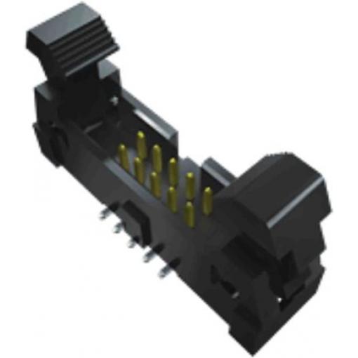 Samtec Konektor PCB, řada: EHT Vnější, rozteč: 2 mm, počet kontaktů: 10, počet řad: 2, Průchozí otvor, IDC, orientace