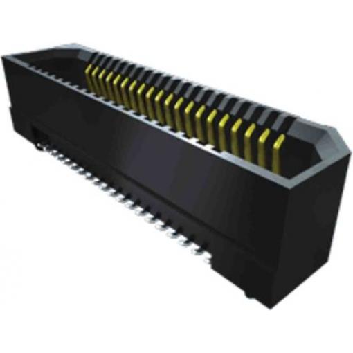Patice PCB, řada: ERF8, orientace těla: Svislé, rozteč: 0.8 mm Deska-deska, počet kontaktů: 26, počet řad: 2, Průchozí