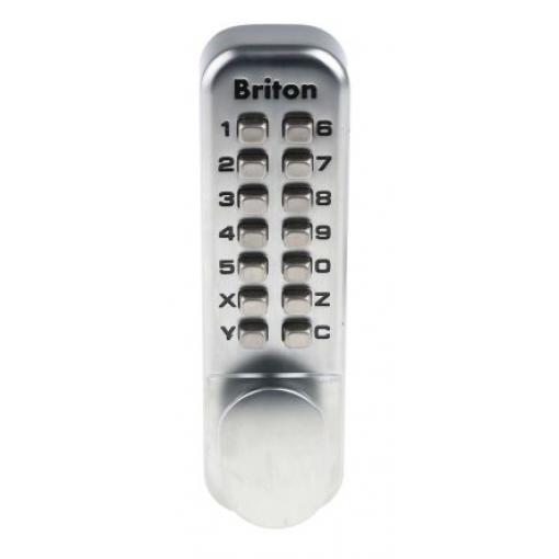 Briton Kódový zámek, Kov Mechanické, Leštěné