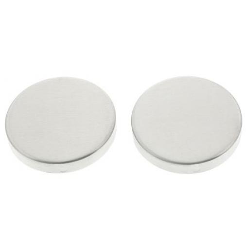 Slepá rozetová deska, Nerezová ocel, Nerezová ocel, délka: 135 mm x 52 mm Briton