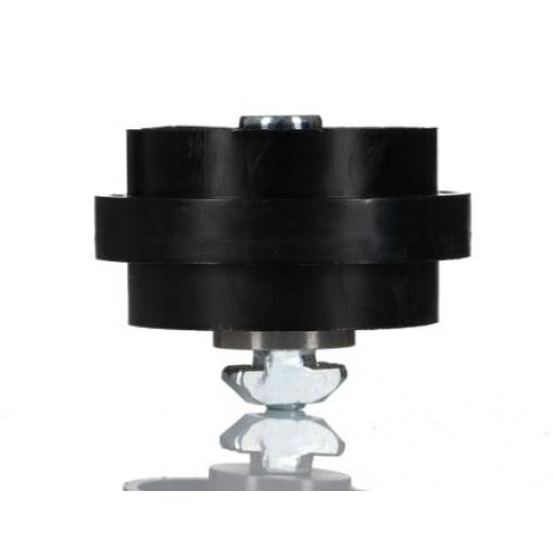Manipulační kolečko Kolečko, Plastové Profil podpěry, pasuje do drážky : 10 mm závit M8 Bosch Rexroth