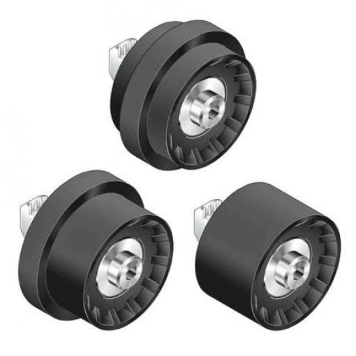 Manipulační kolečko Kolečko, Plastové Profil podpěry, pasuje do drážky : 10 mm závit M12 Bosch Rexroth
