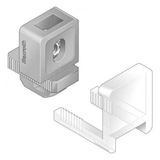 Blok Variofix Blok Variofix, Polypropylen, pasuje do profilu: 8 mm, pasuje do drážky : 8 mm Bosch Rexroth