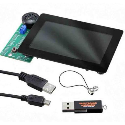 Deska displeje Display Visions EA QUICKuniTFT 5in LCD displej, klasifikace: Modul displeje PCAP touch panel