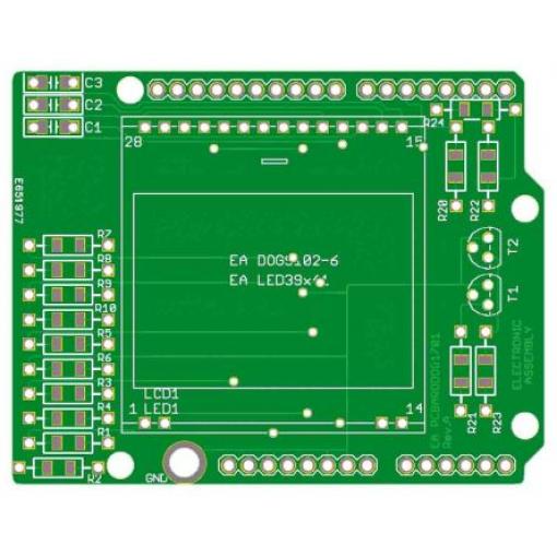 Příslušenství vývojové sady, pro použití s: Deska Arduino, DISPLEJ PRO PSA Display Visions