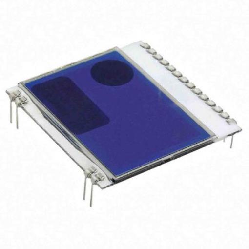 Monochromatický LCD displej, řada: EA DOG podsvícení LED, I2C, SPI, Display Visions
