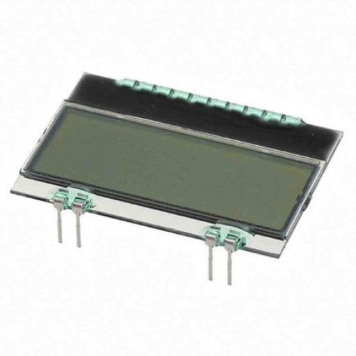 Monochromatický LCD displej, řada: EA DOG LCD podsvícení LED I2C/SPI Display Visions Šedá 4 x 10