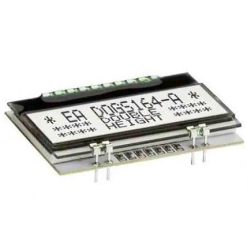 Monochromatický LCD displej, řada: EA DOG podsvícení LED, I2C, SPI, Display Visions